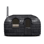 Iglucraft Sauna Iglucraft Double Iglusauna 4-6 Person Luxury Outdoor Sauna Cabin