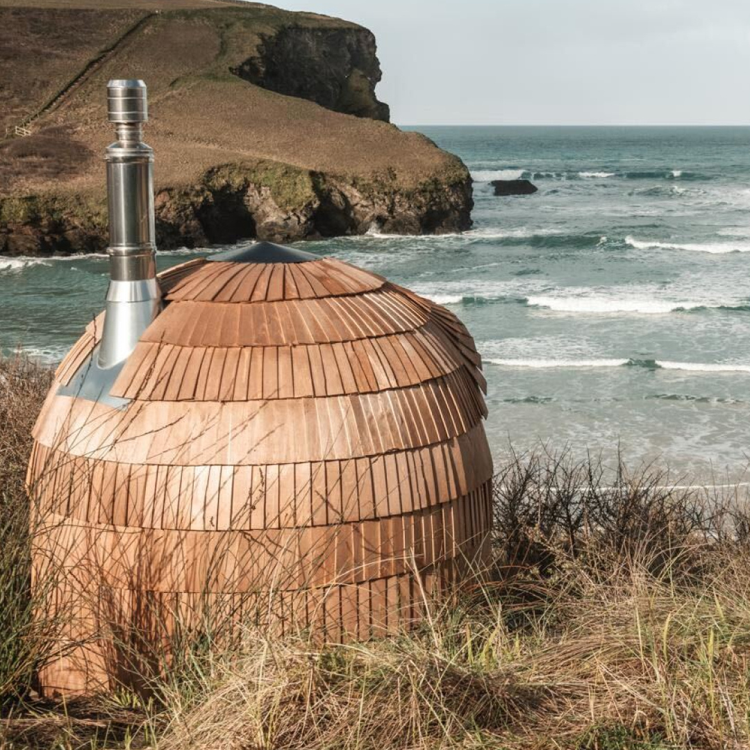 Iglucraft Sauna Iglucraft Single Iglusauna 4-Person Luxury Outdoor Sauna Cabin