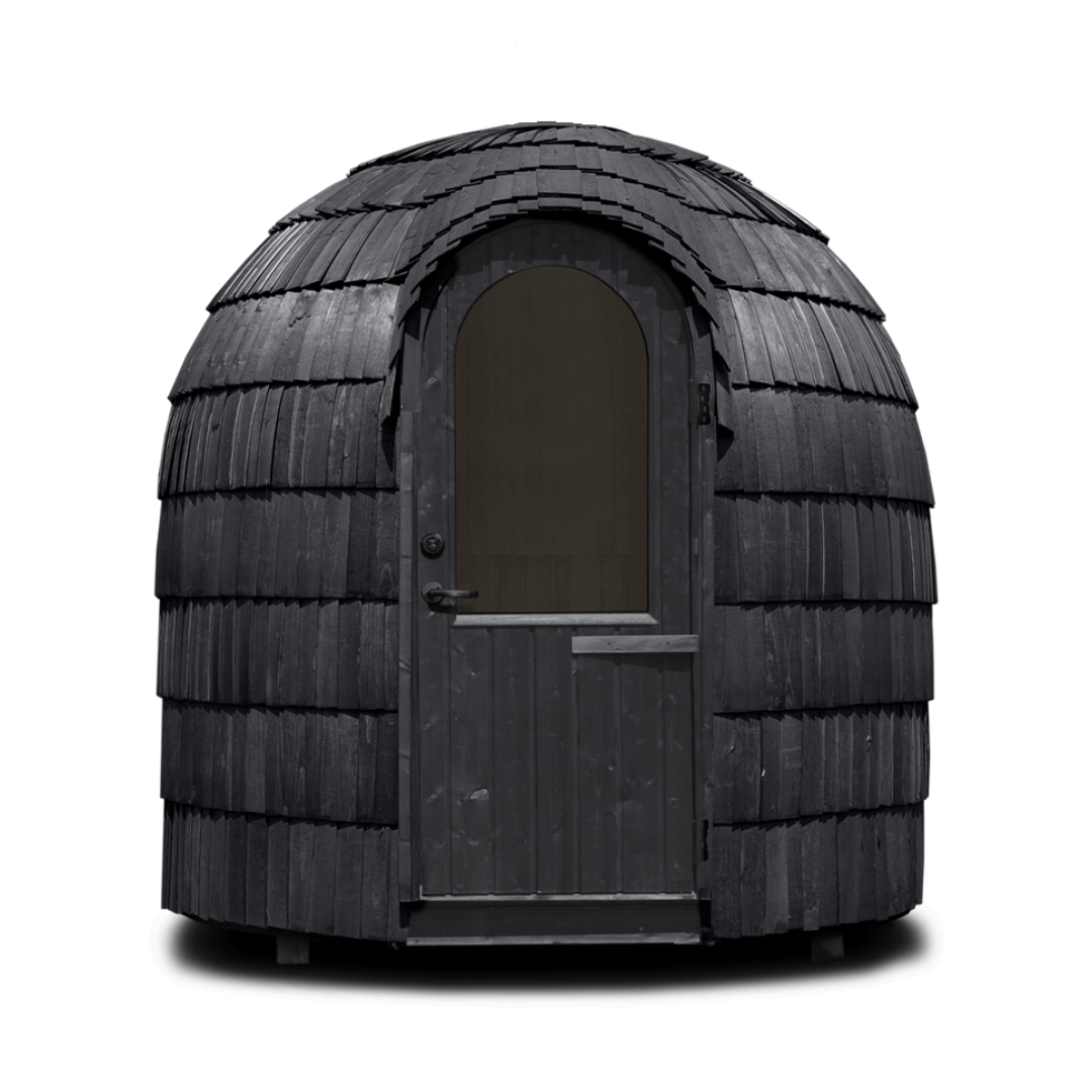 Iglucraft Sauna Iglucraft Single Iglusauna 4-Person Luxury Outdoor Sauna Cabin