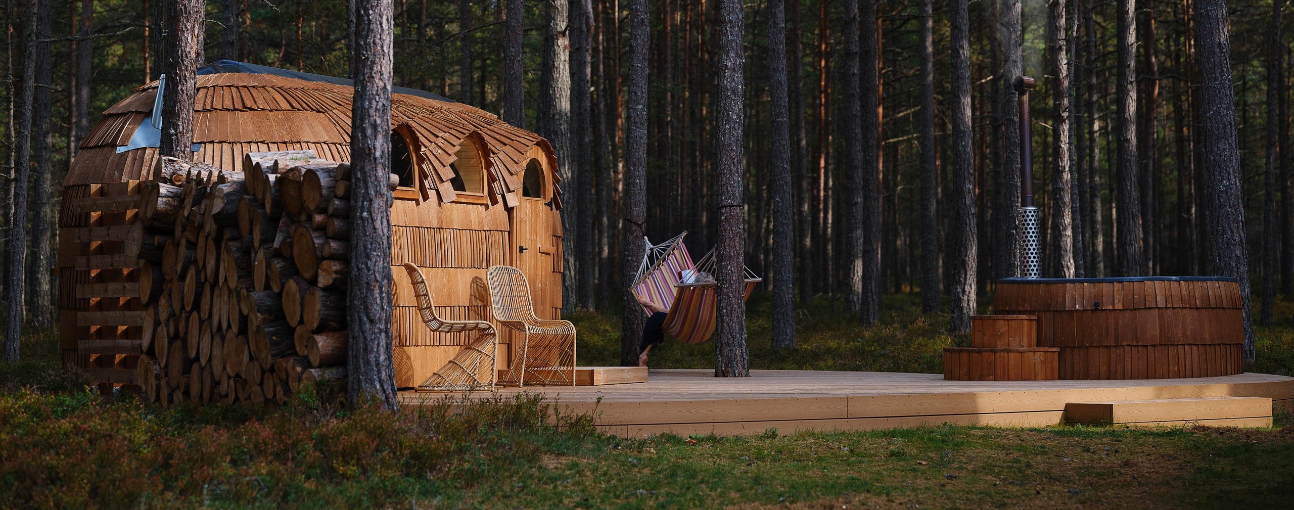 Iglucraft Sauna Iglucraft Wood-Burning Hot Tub