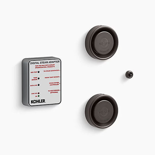 Kohler Steam Generator Kohler K-5549-K1 Invigoration Series Tandem Digital Steam Adapter Kit