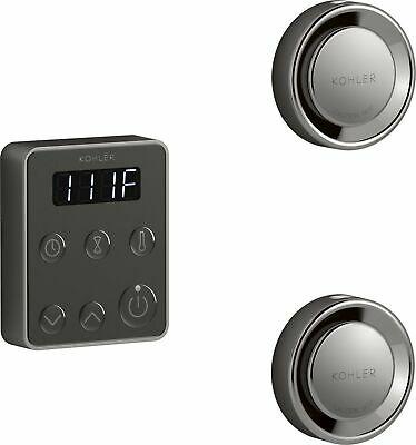 Kohler Vibrant Titanium Kohler Invigoration Series Tandem Steam Generator Control Kit K-5558