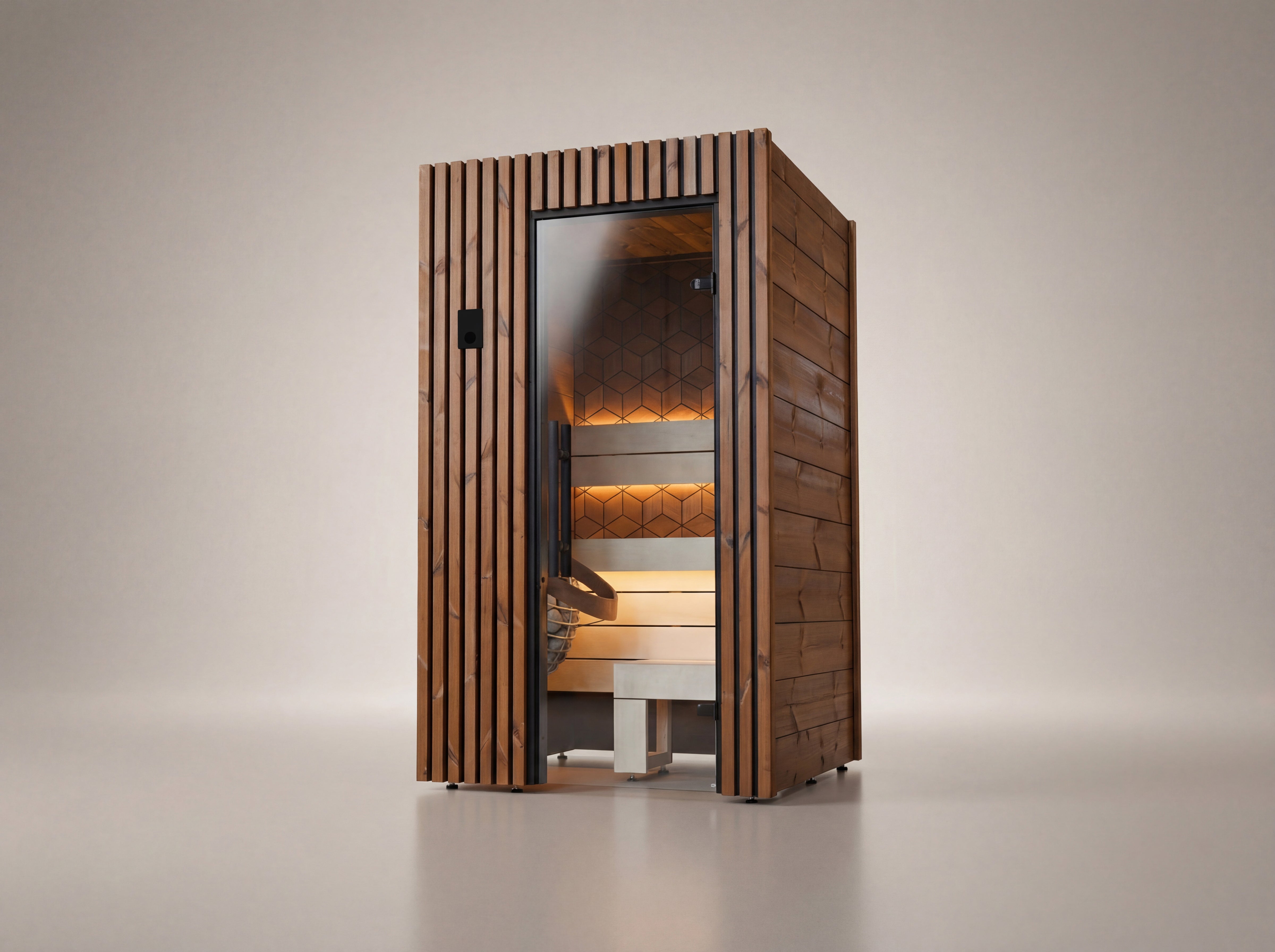 Leil Saunas Sauna Leil Como 1-120 1 Person Indoor Sauna Kit