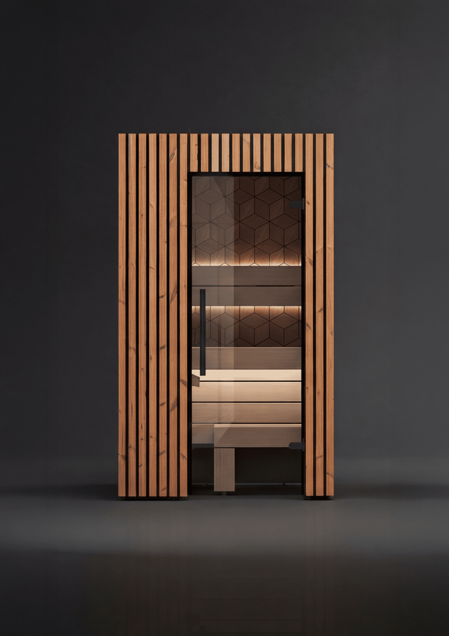 Leil Saunas Sauna Leil Como 1-120 1 Person Indoor Sauna Kit