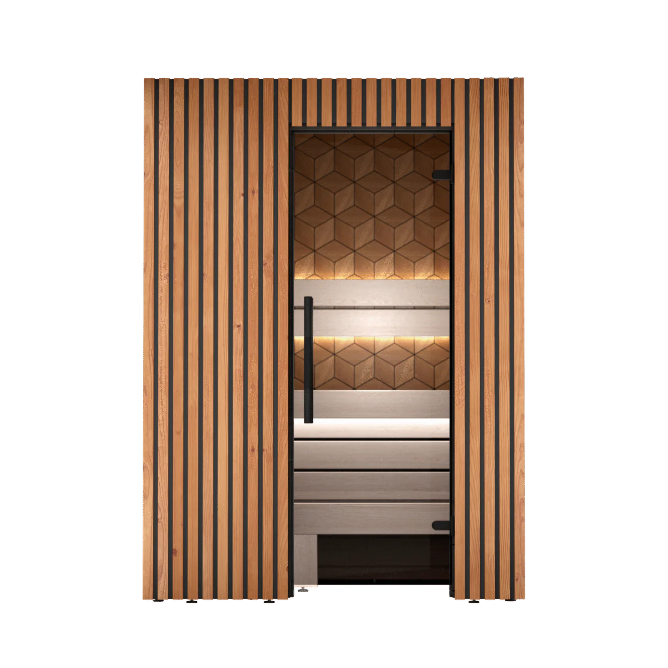 Leil Saunas Sauna Leil Como 2-150 2 Person Indoor Sauna Kit