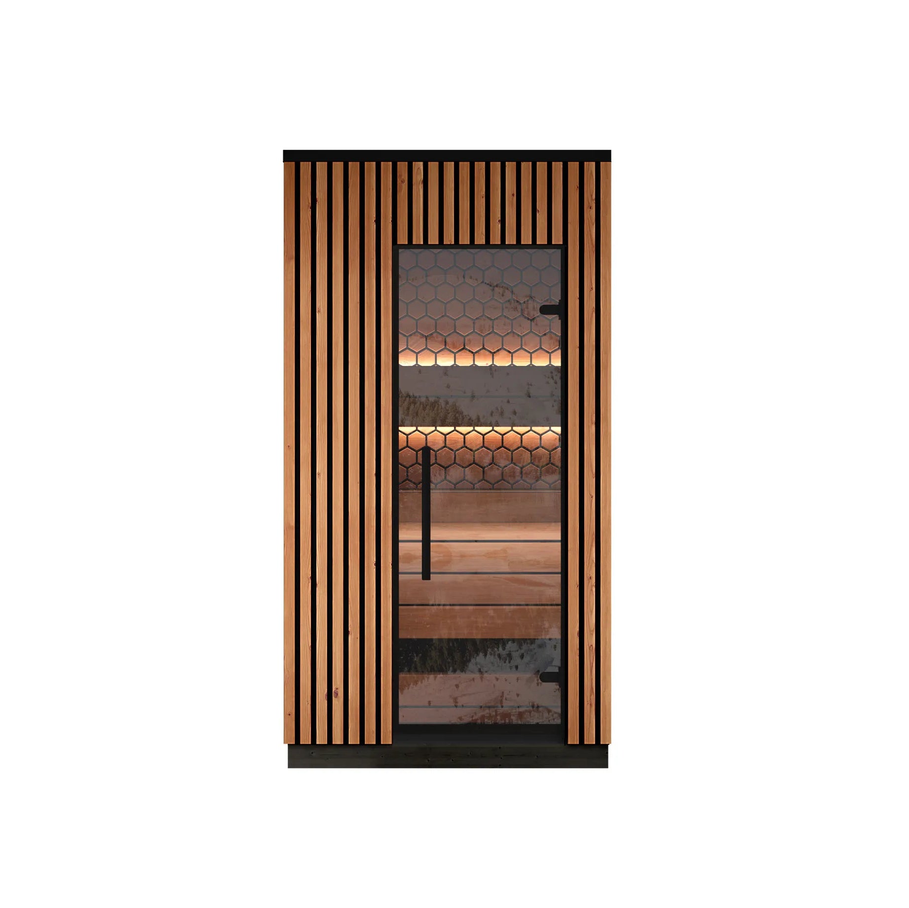 Leil Saunas Sauna Leil Viva 120 1 Person Outdoor Sauna Kit