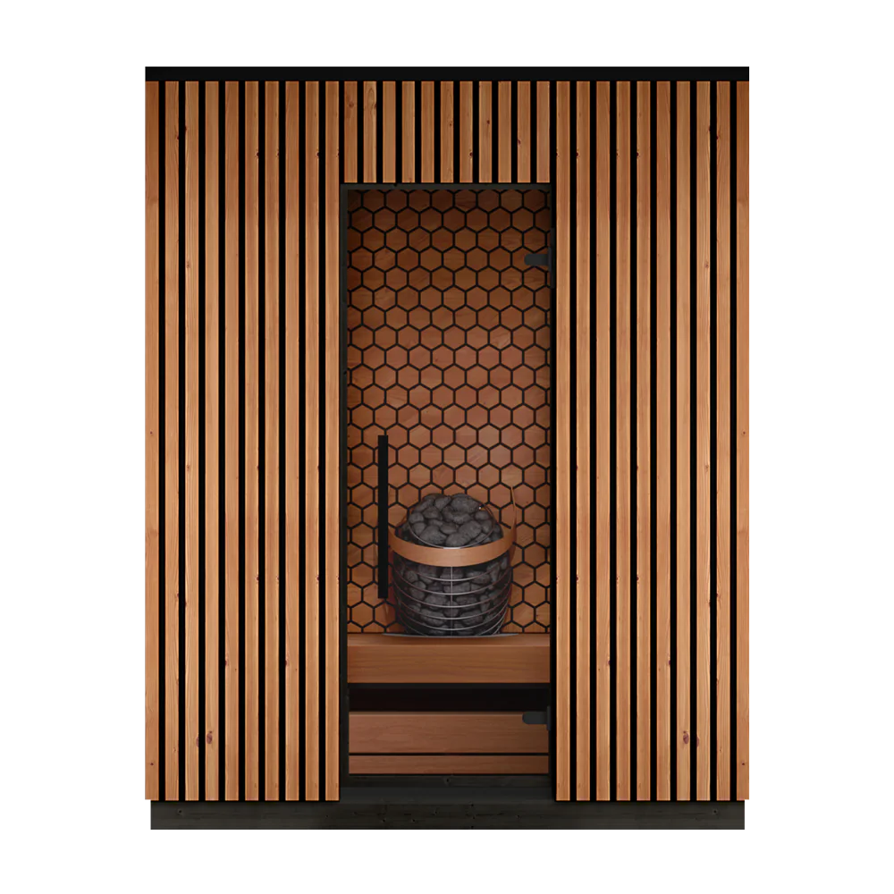 Leil Saunas Sauna Leil Viva 180 4 Person Outdoor Sauna Kit