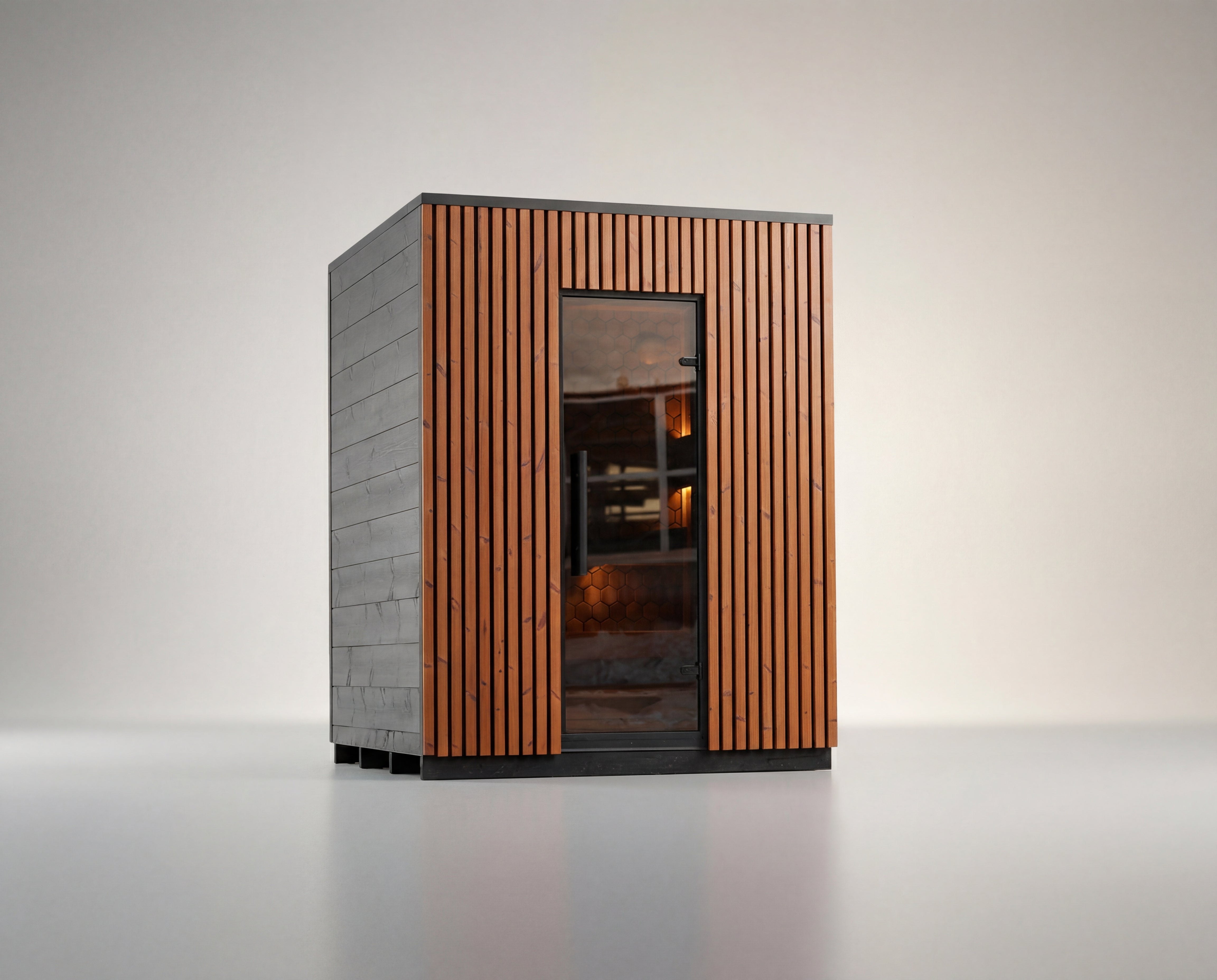 Leil Saunas Sauna Leil Viva 180 4 Person Outdoor Sauna Kit