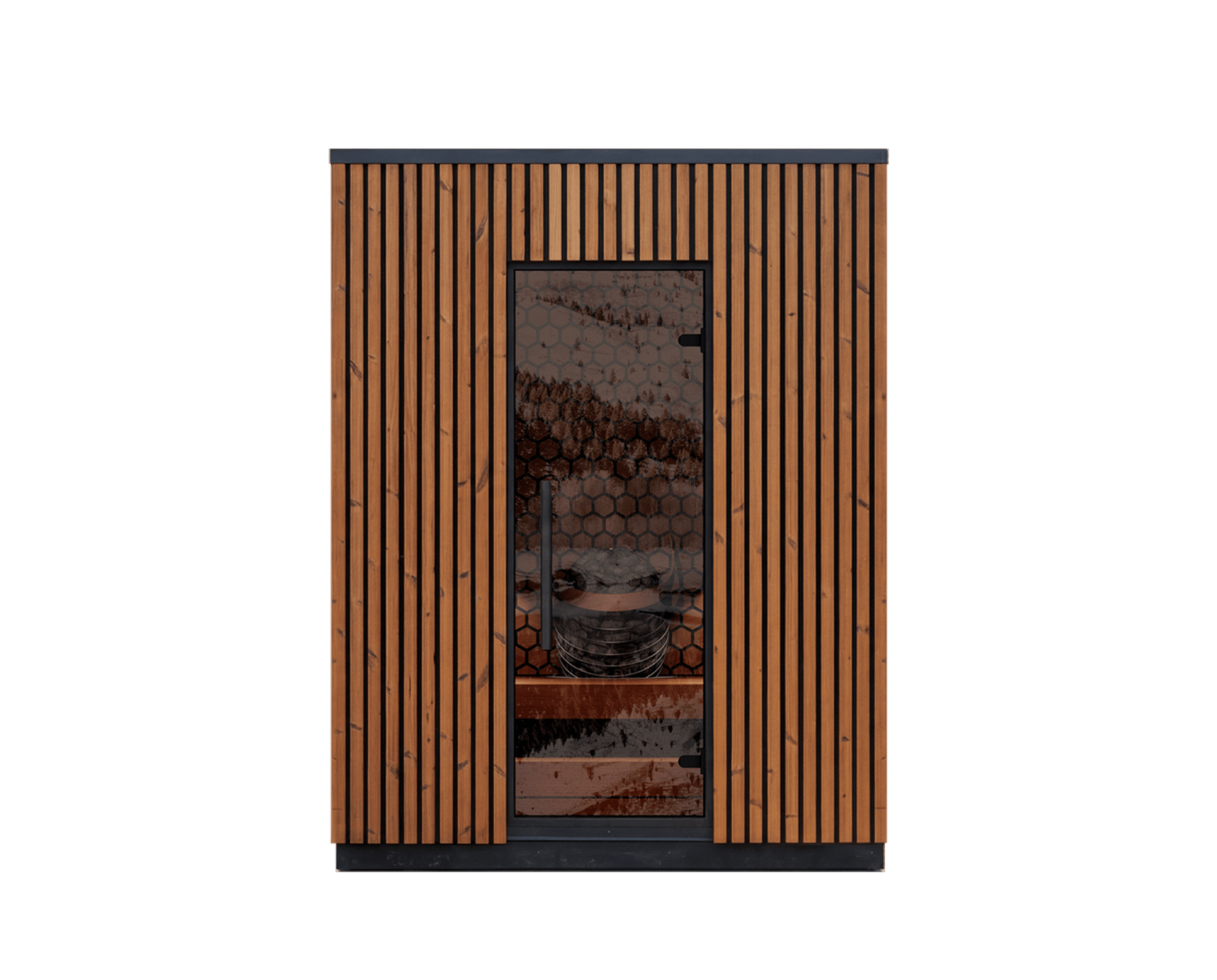 Leil Saunas Sauna Leil Viva 180 4 Person Outdoor Sauna Kit