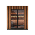 Leil Saunas Sauna Leil Viva 210 4 Person Outdoor Sauna Kit