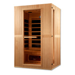 Maxxus Saunas Maxxus 2-Person "Serenity"  Dual Tech Low EMF FAR Infrared Sauna Canadian Hemlock MX-LS2-01