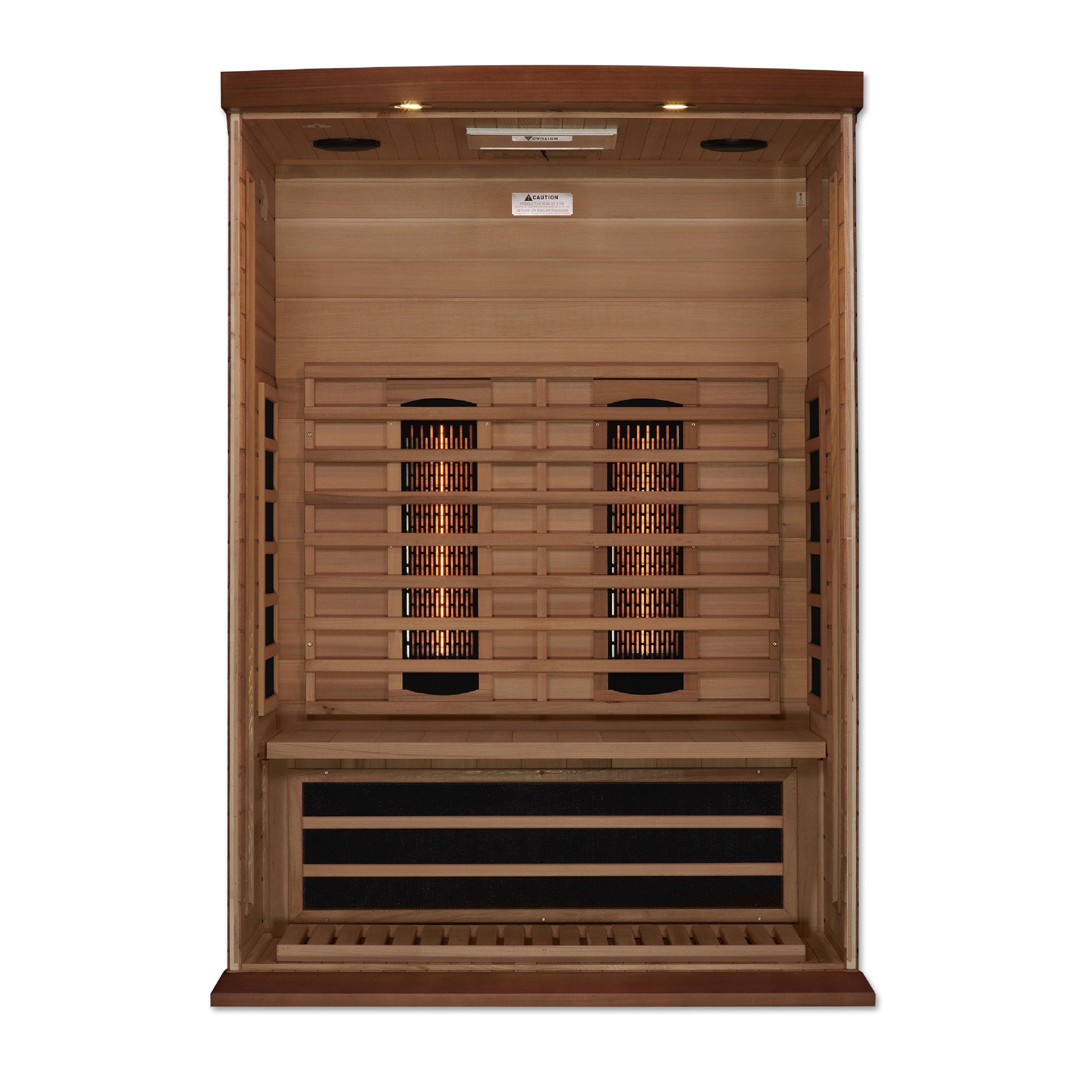 Maxxus Saunas Sauna Maxxus 2 Person Full Spectrum Infrared Sauna - Canadian Red Cedar MX-M206-01-FS CED