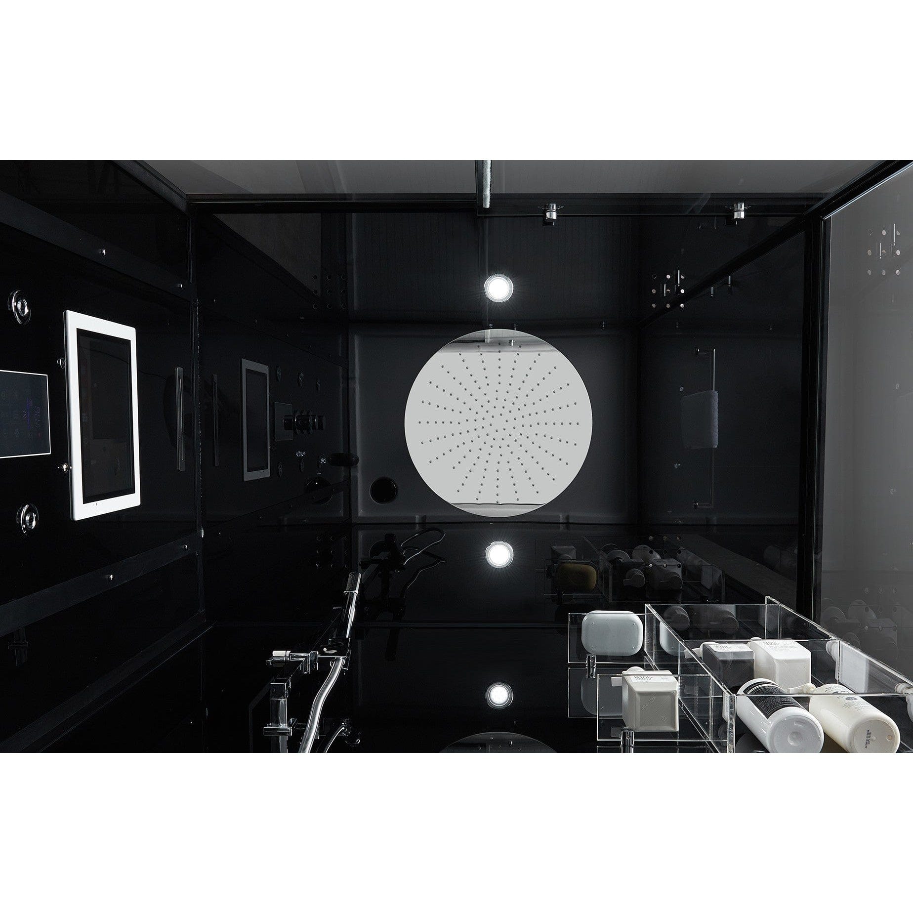Maya Bath Steam Shower Maya Bath-Platinum Anzio Freestanding Steam Shower