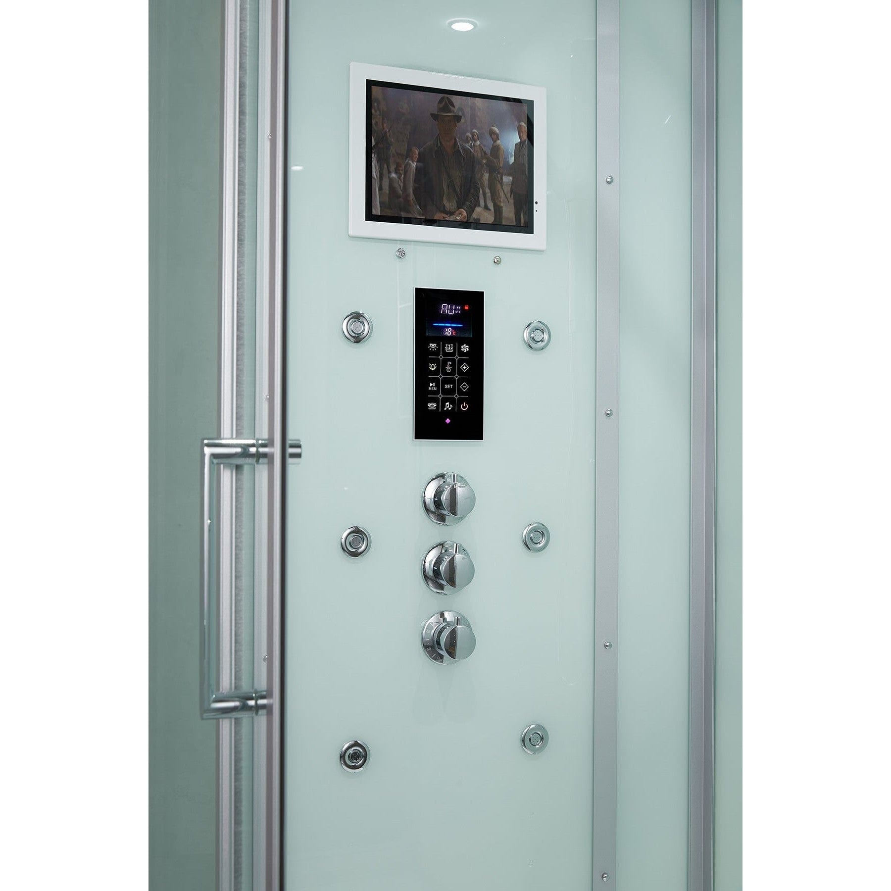 Maya Bath Steam Shower Maya Bath-Platinum Anzio Freestanding Steam Shower