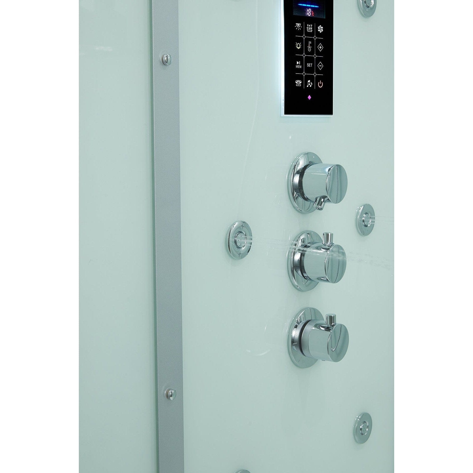Maya Bath Steam Shower Maya Bath-Platinum Anzio Freestanding Steam Shower