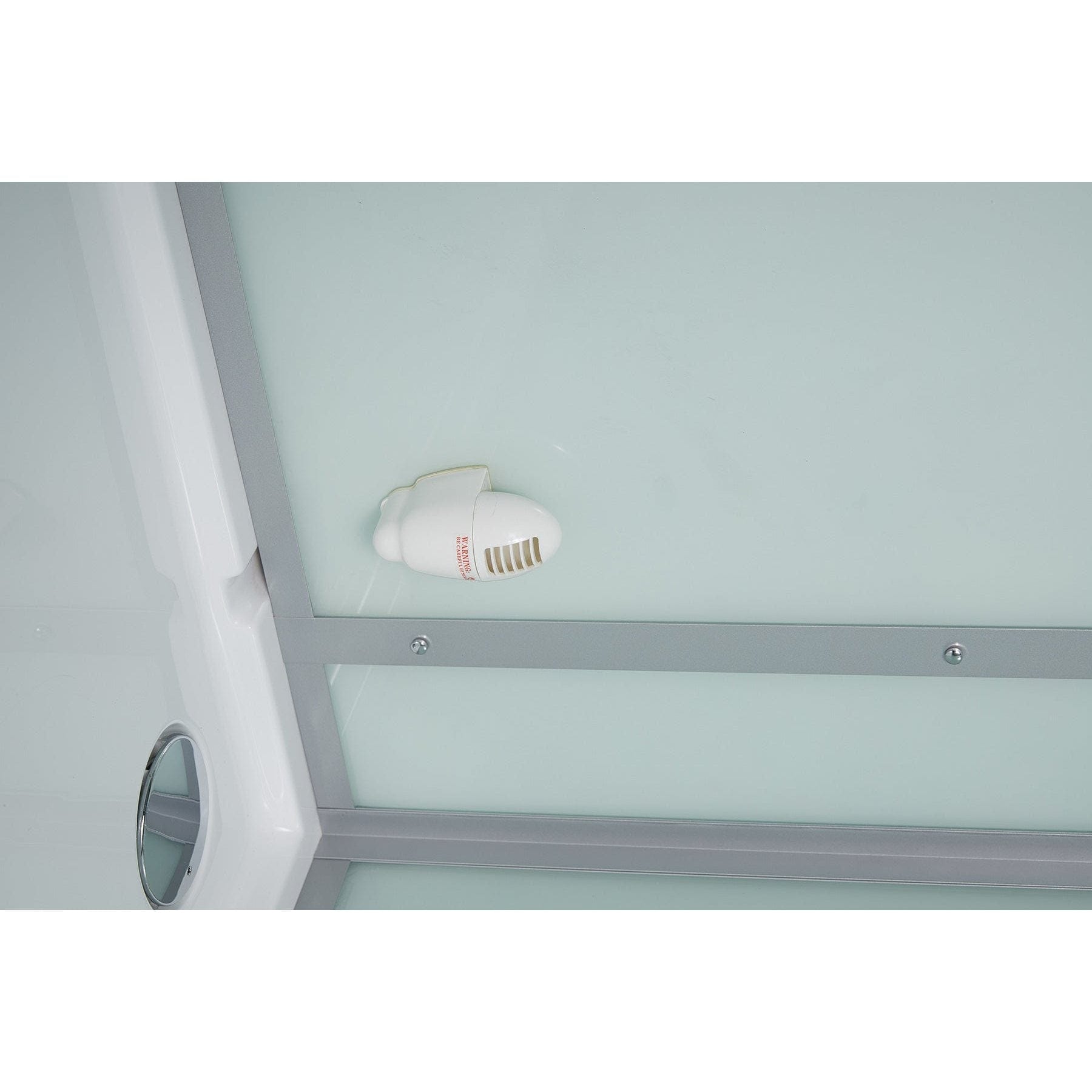 Maya Bath Steam Shower Maya Bath-Platinum Anzio Freestanding Steam Shower