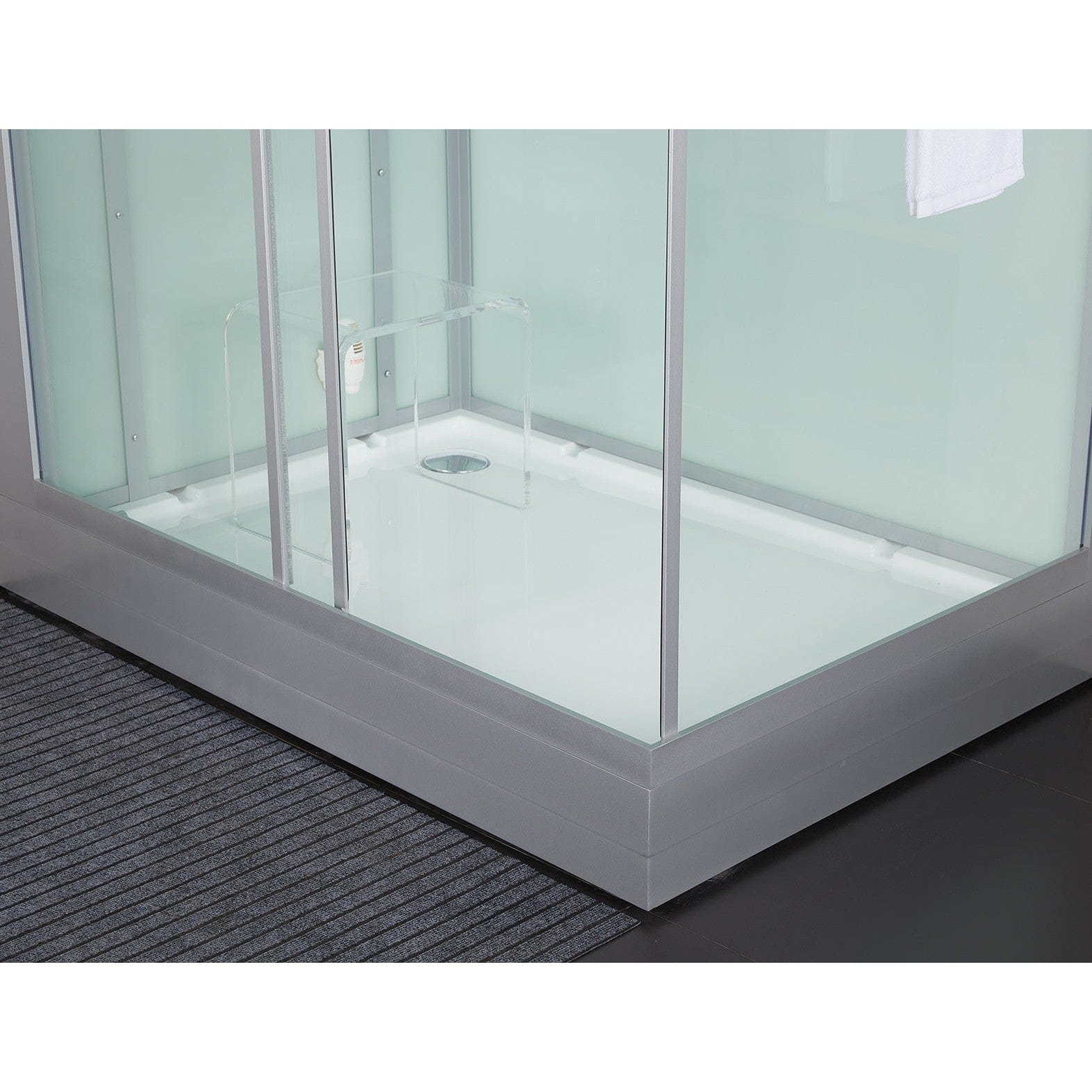 Maya Bath Steam Shower Maya Bath-Platinum Anzio Freestanding Steam Shower