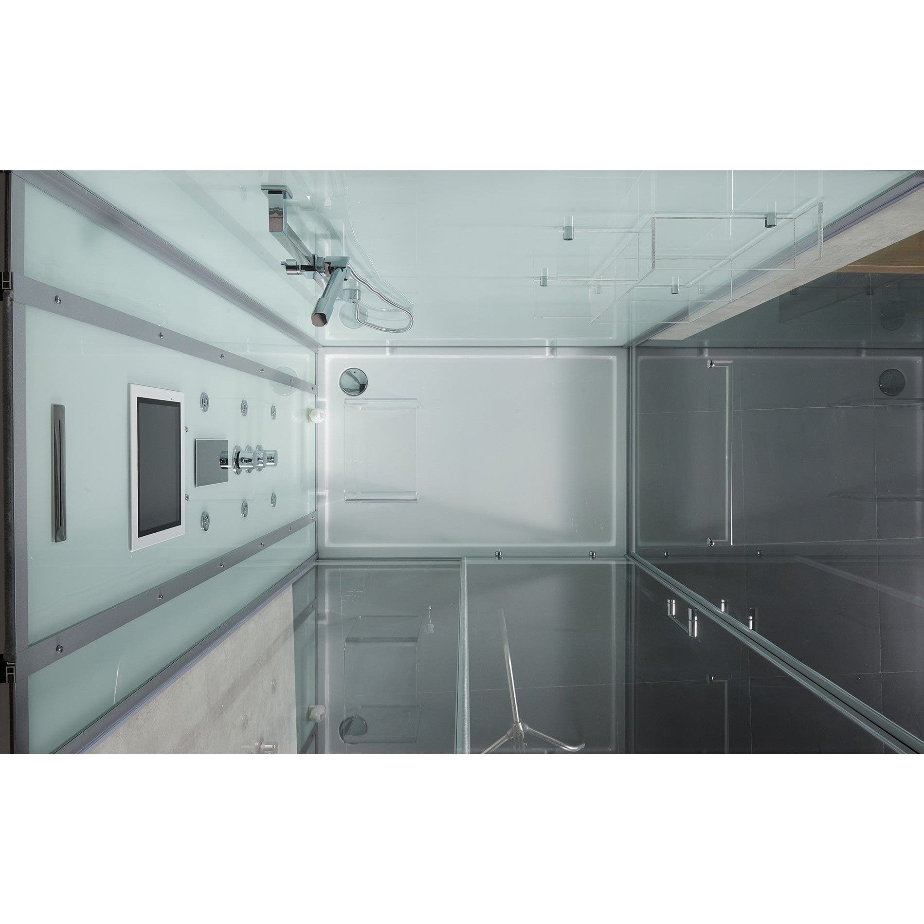 Maya Bath Steam Shower Maya Bath-Platinum Anzio Freestanding Steam Shower