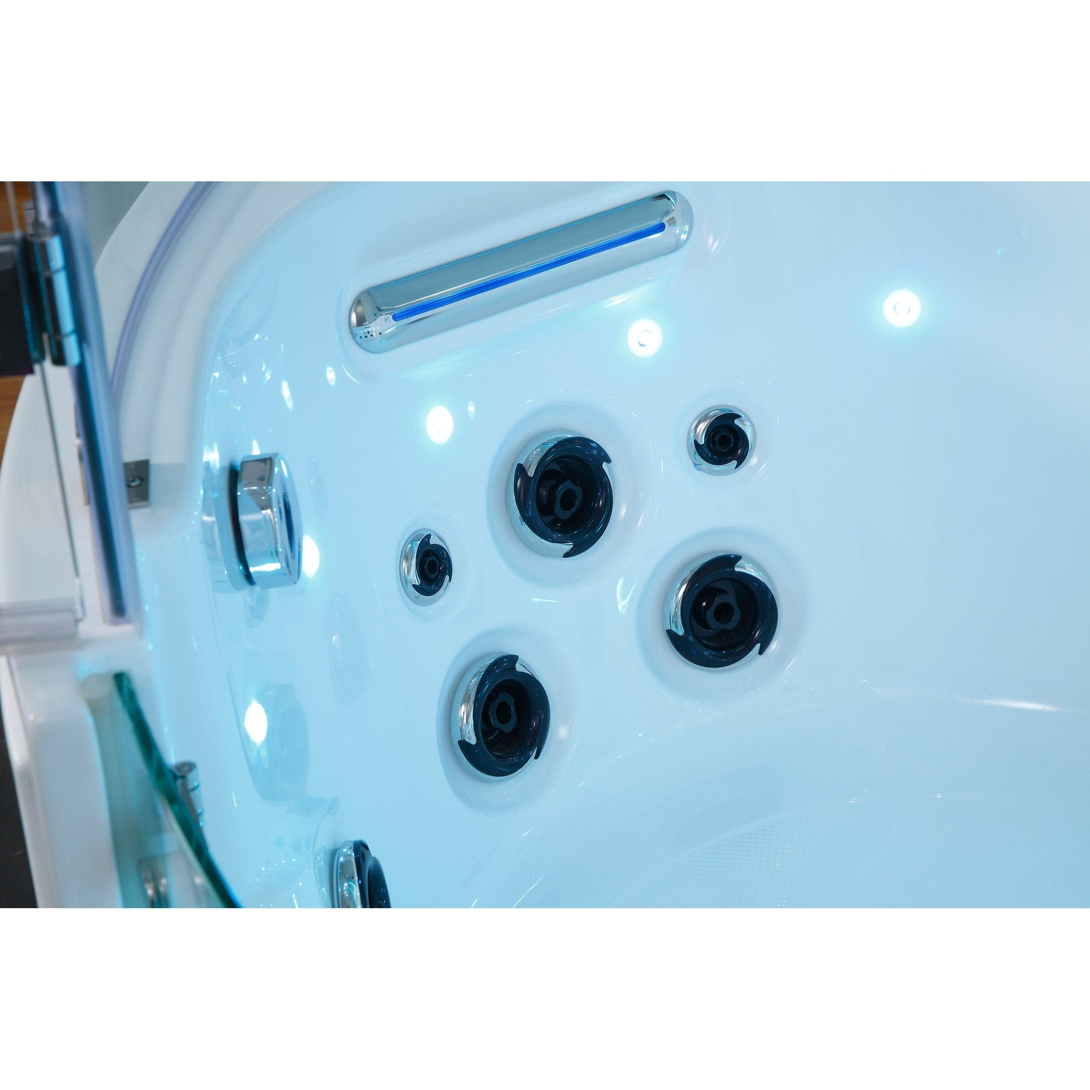 Maya Bath Steam Shower Maya Bath Platinum Comfort Walk-In Steam Shower