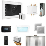 Mr. Steam White Fascia / White Mr. Steam Bliss MAX Steam Control Package