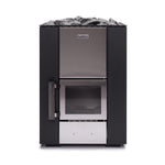 Narvi Sauna Heater Narvi Kuru 14 13 kW Black Wood-Burning Sauna Stove
