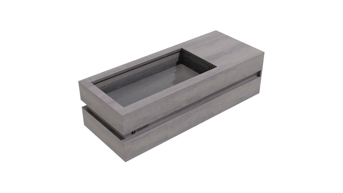 Nordic Vitality Pietra di Savoia Antracite LOKI Hot & Cold Tub