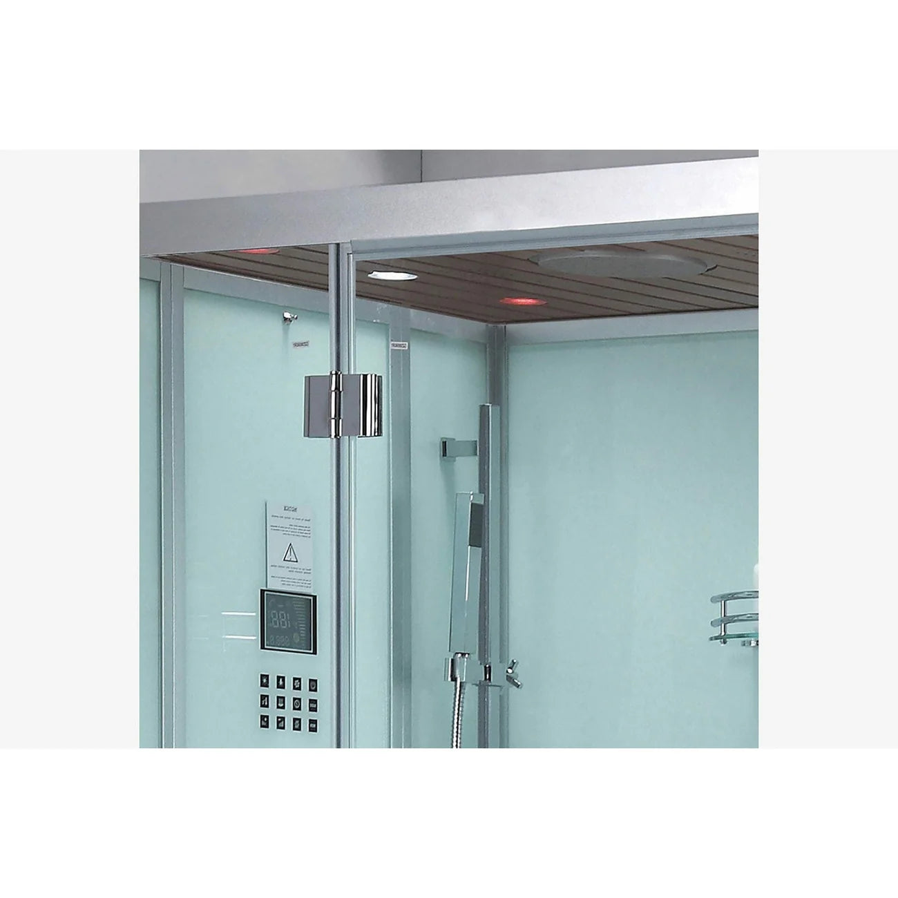 Platinum DZ960F8 1 Person Walk-In Steam Shower