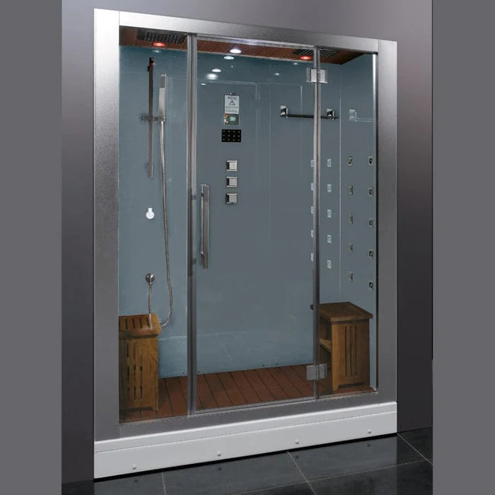 Platinum DZ972F8 2-Person Walk-In Steam Shower