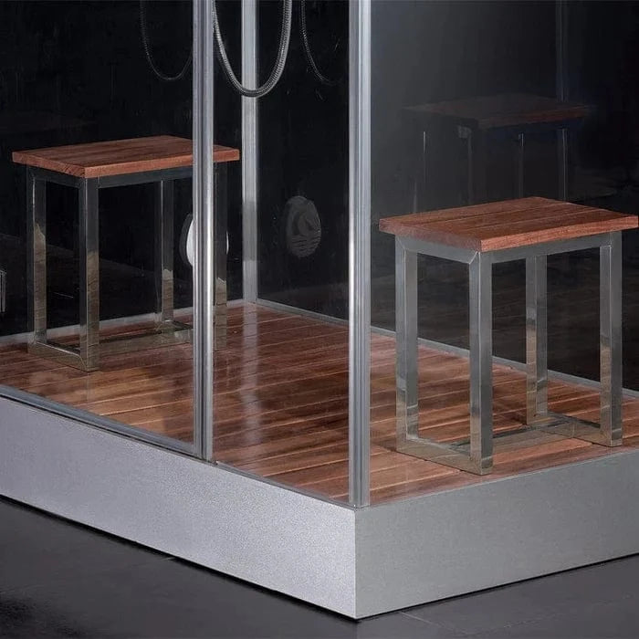 Platinum Steam Shower Platinum DZ961F8 2 Person Walk-In Steam Shower