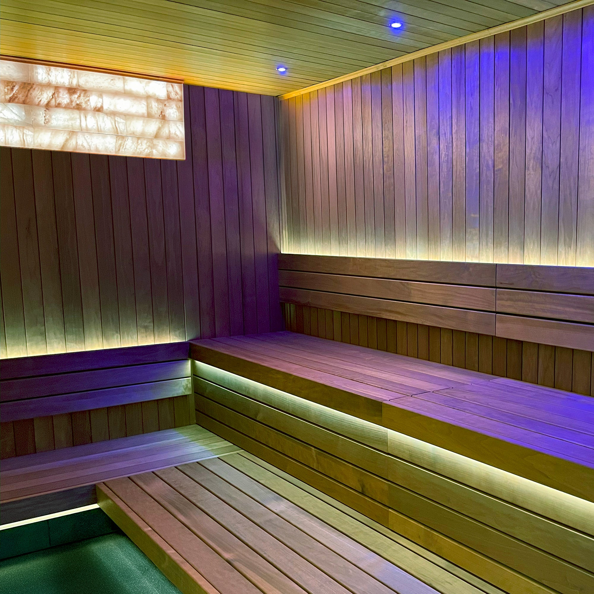 Premium Saunas 16" x 48" (four rows) Prosaunas Universal Himalayan Salt Light Kit