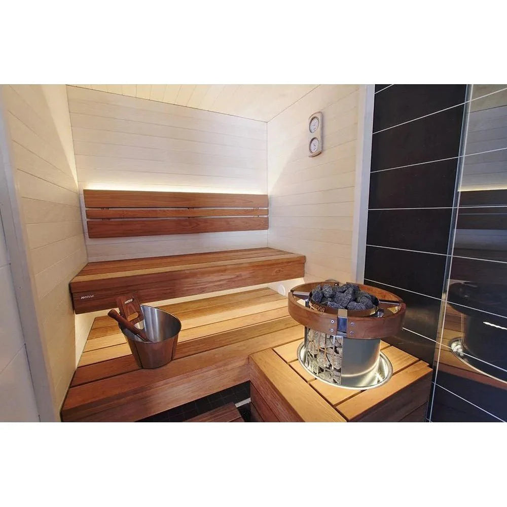 Harvia Cilindro PC90E Sauna Heater Package