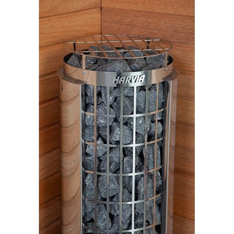 Harvia Cilindro PC90E Sauna Heater Package