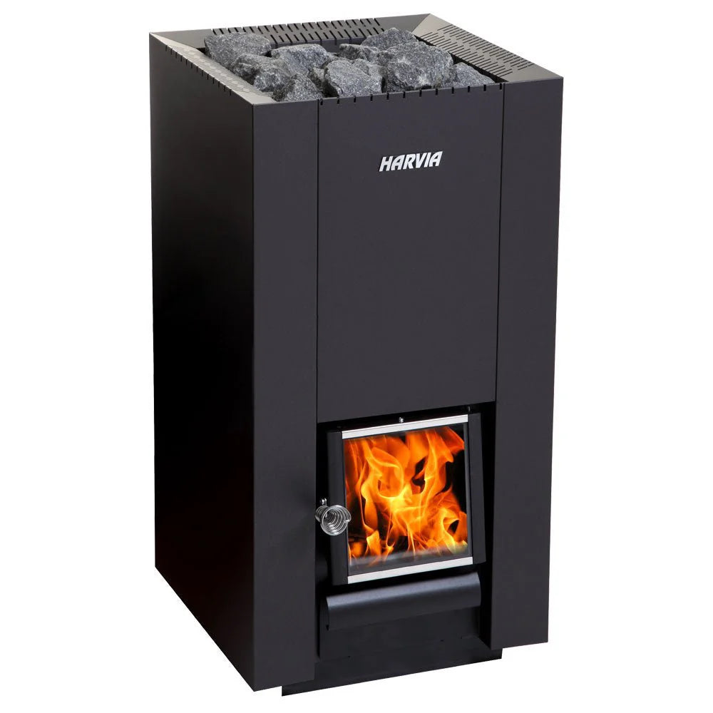 Harvia Linear 28 WK280C Wood-Burning Sauna Stove