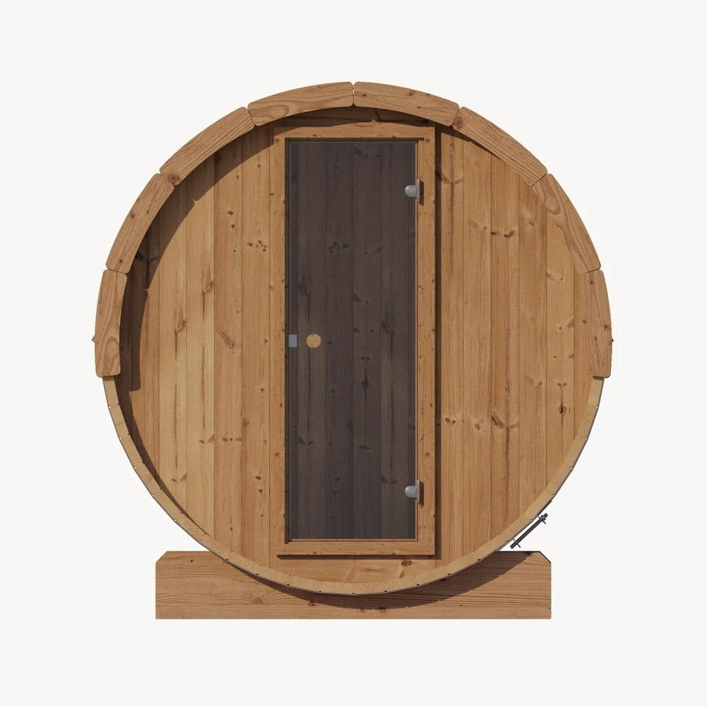 SaunaLife Model E6 3 Person Barrel Sauna