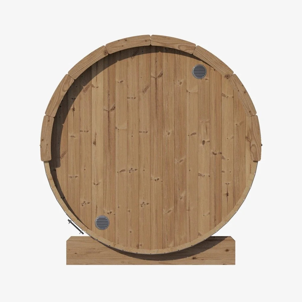 SaunaLife Model E7 4 Person Barrel Sauna