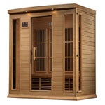 Premium Saunas Golden Designs Maxxus Near Zero EMF FAR Infrared 4-Person | MX-K406-01-ZF