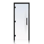 ProSaunas ProSaunas Clear ADA Glass Sauna Door 36x81 Black Alder