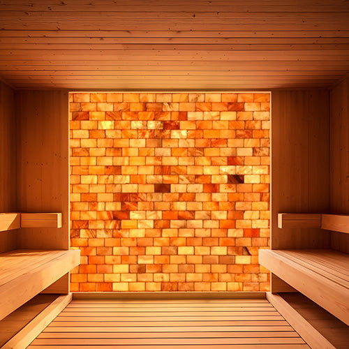 ProSaunas PROSAUNAS Himalayan Salt Wall Customizable Himalayan Salt Sauna Wall Kit
