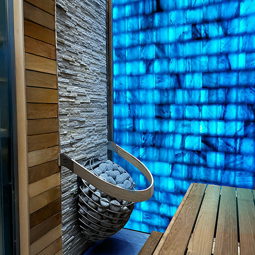 ProSaunas PROSAUNAS Himalayan Salt Wall Customizable Himalayan Salt Sauna Wall Kit