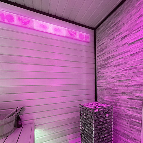 ProSaunas PROSAUNAS Small Himalayan Salt Feature Customizable Genuine Himalayan Sauna Light Kit
