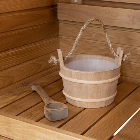 ProSaunas ProSaunas Wood Sauna Bucket Rope Handle