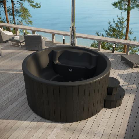SaunaLife Hot tub SaunaLife Model S4 Wood-Fired Hot Tub