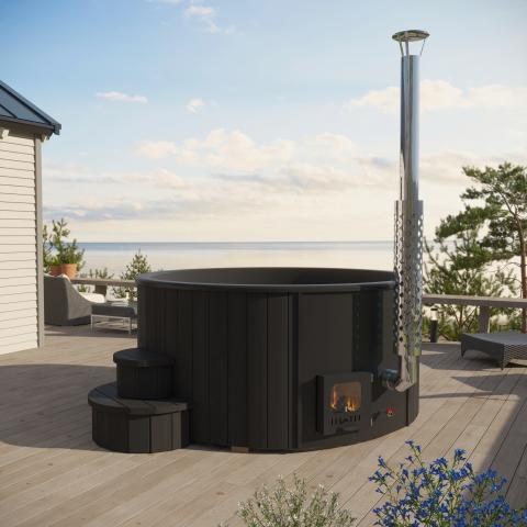 SaunaLife Hot tub SaunaLife Model S4 Wood-Fired Hot Tub