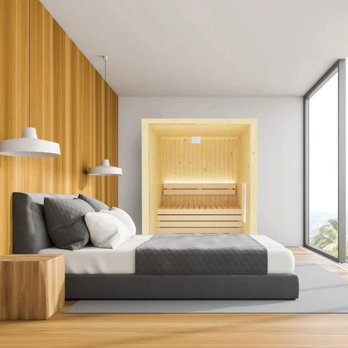 SaunaLife Sauna SaunaLife 1-2 Person Model X2 Indoor Home Sauna