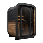 SaunaLife Sauna SaunaLife Model CL3G 1-2 Person Cube Series Outdoor Sauna Kit