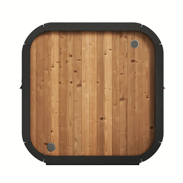SaunaLife Sauna SaunaLife Model CL5G 4 Person Cube Series Outdoor Sauna Kit