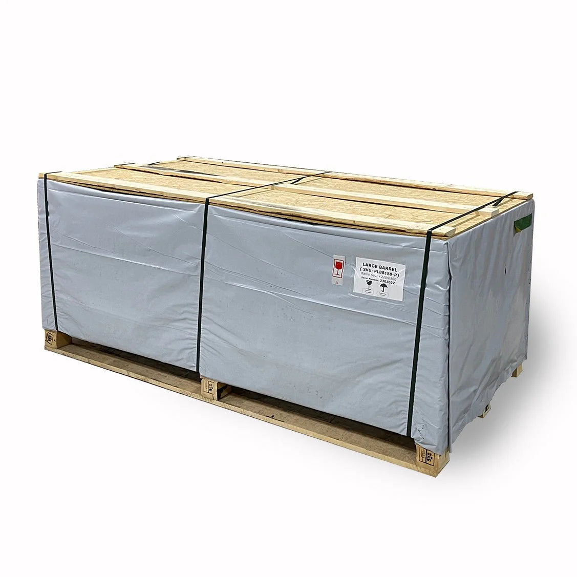 SaunaLife Sauna SaunaLife Model E6 3 Person Barrel Sauna