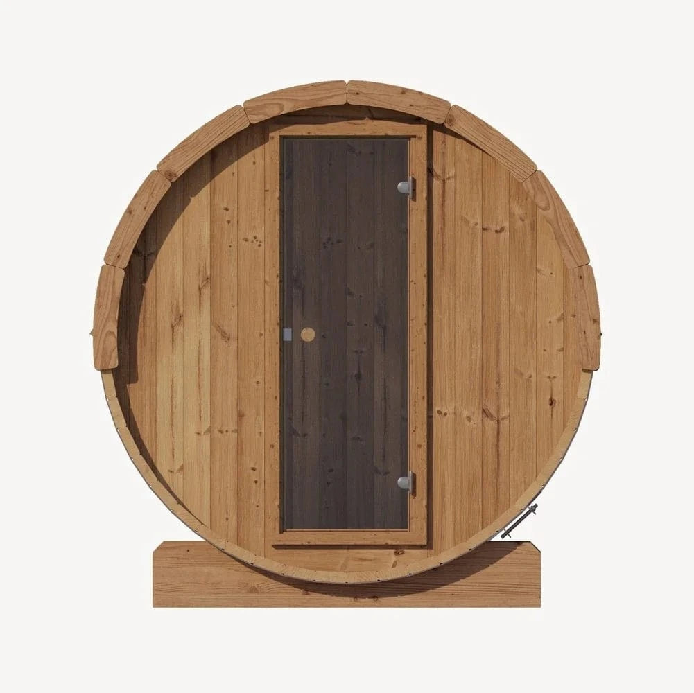 SaunaLife Sauna SaunaLife Model E6 3 Person Barrel Sauna