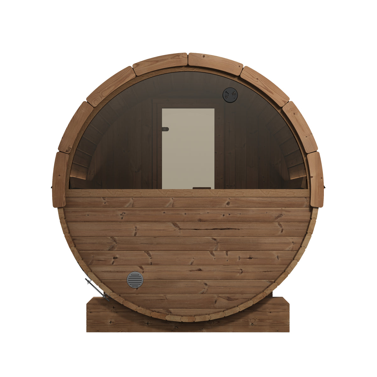 SaunaLife Sauna SaunaLife Model E6W 3 Person Sauna Barrel-Window
