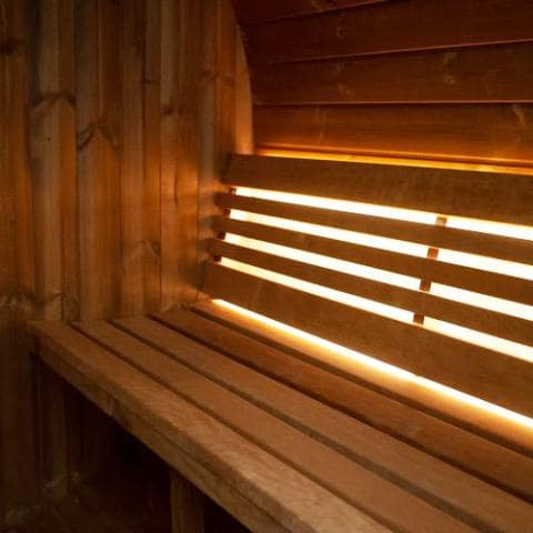SaunaLife Sauna SaunaLife Model E7 4 Person Barrel Sauna